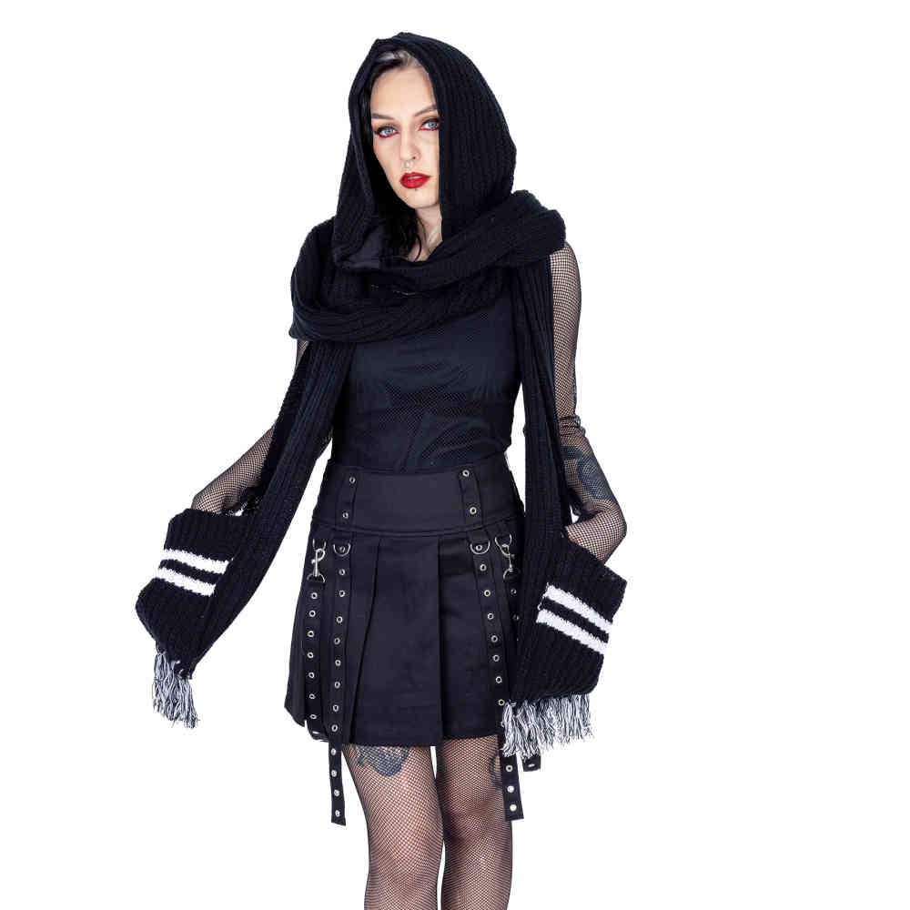 Heartless - Hecate Scarf - Black